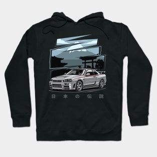 GT-R Special Tuning Edition (Super Silver) Hoodie